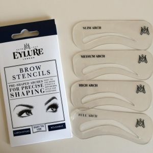 eylure london new brow stencils shaping pre shaped arches 2014 eyebrows stencil
